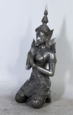 Teppanom Female 28.5”H Figure Aluminum Finish - Image 3