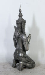 Teppanom Female 28.5”H Figure Aluminum Finish - Image 6