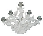 5-Tier Coral Taper Candle Holder
