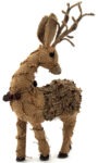 Burlap Patch Christmas Reindeer