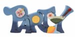 15.5" Standing Wooden Party Sign - 3D Letters - 1 Piece