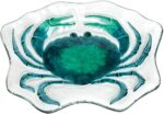 Blue Crab Glass Plate