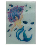 Swimming Mermaid Rectangle Cutting Board