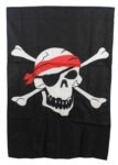 40" All Weather Pirate Large Flag