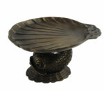 Solid Bronze Fish Shell Dish - Image 2