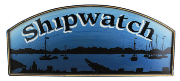 24" Shipwatch Wall Sign