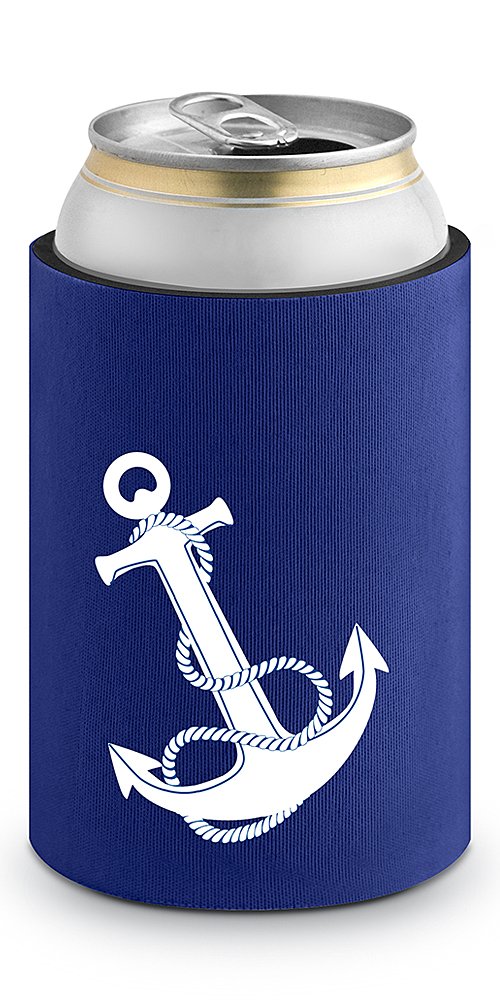 Beer Epicoozie Anchor Design Neoprene Can Cooler