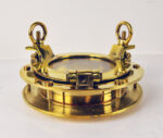 8” Solid Brass Heavy Porthole Window with 1 7/8" Flange - Image 3