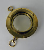 8” Solid Brass Heavy Porthole Window with 1 7/8" Flange - Image 5