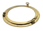 24" Solid Brass Porthole Window
