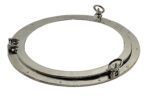 24" Nickel Finish over Solid Brass Porthole Window