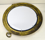 20” Solid Brass Wall Mount Porthole Mirror - Image 5