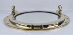 17” Solid Brass Wall Mount Porthole Mirror - Image 2