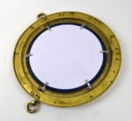 12” Solid Brass Wall Mount Porthole Mirror - Image 4