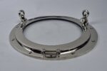 12” Nickel Finish over Solid Brass Wall Mount Porthole Window - Image 2