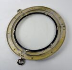 12” Nickel Finish over Solid Brass Wall Mount Porthole Window - Image 3