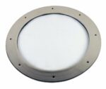 16” Nickel Finish over Solid Brass Deadlight Porthole Window