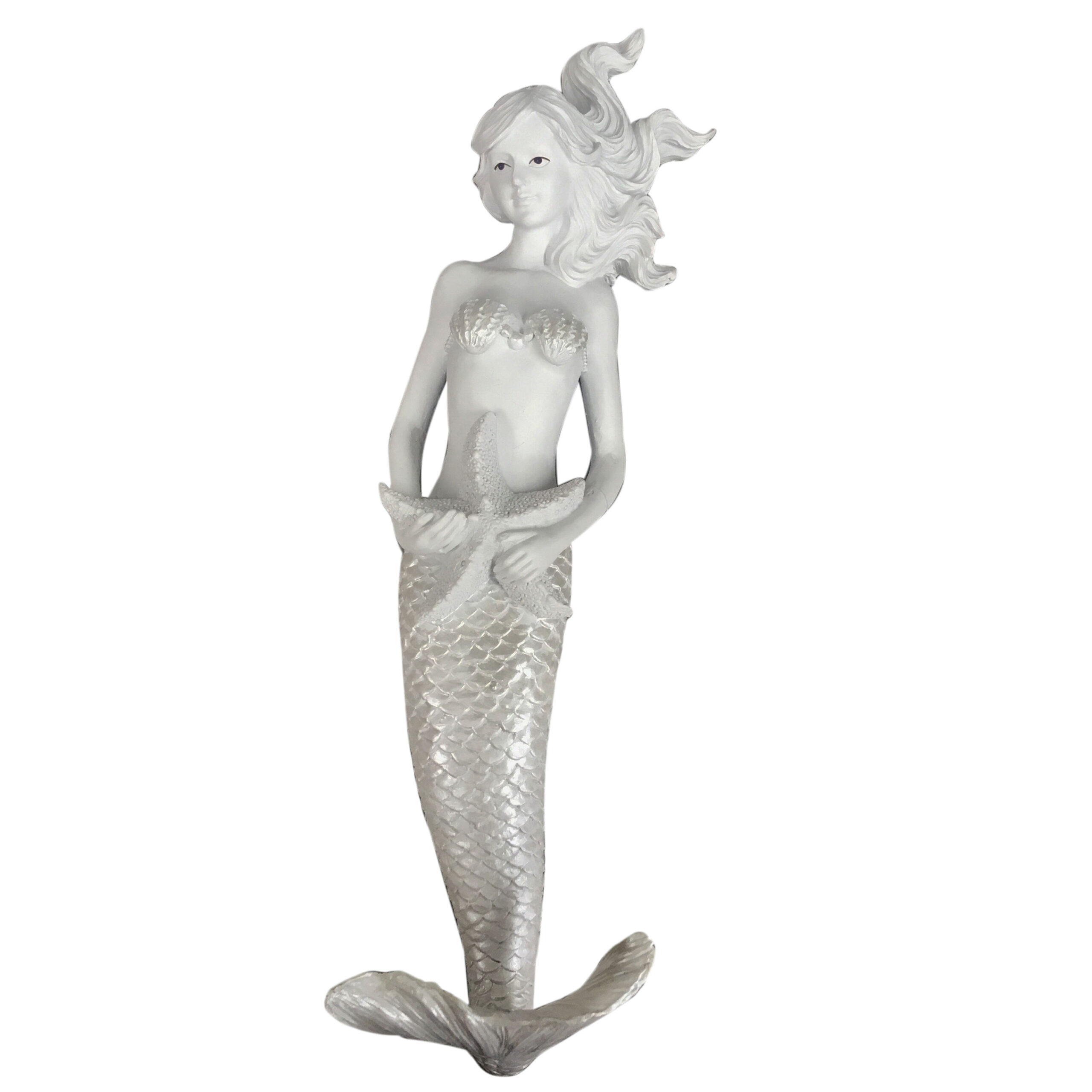 FT060-1 Mermaid with Starfish Wall Hook - Image 1