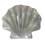 Shell Shaped Cream Ceramic Trinket Tray