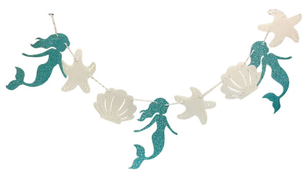 Mermaid Glitter Garland