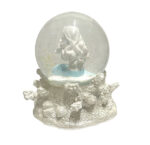 Mermaid Water Globe on Base - Image 3
