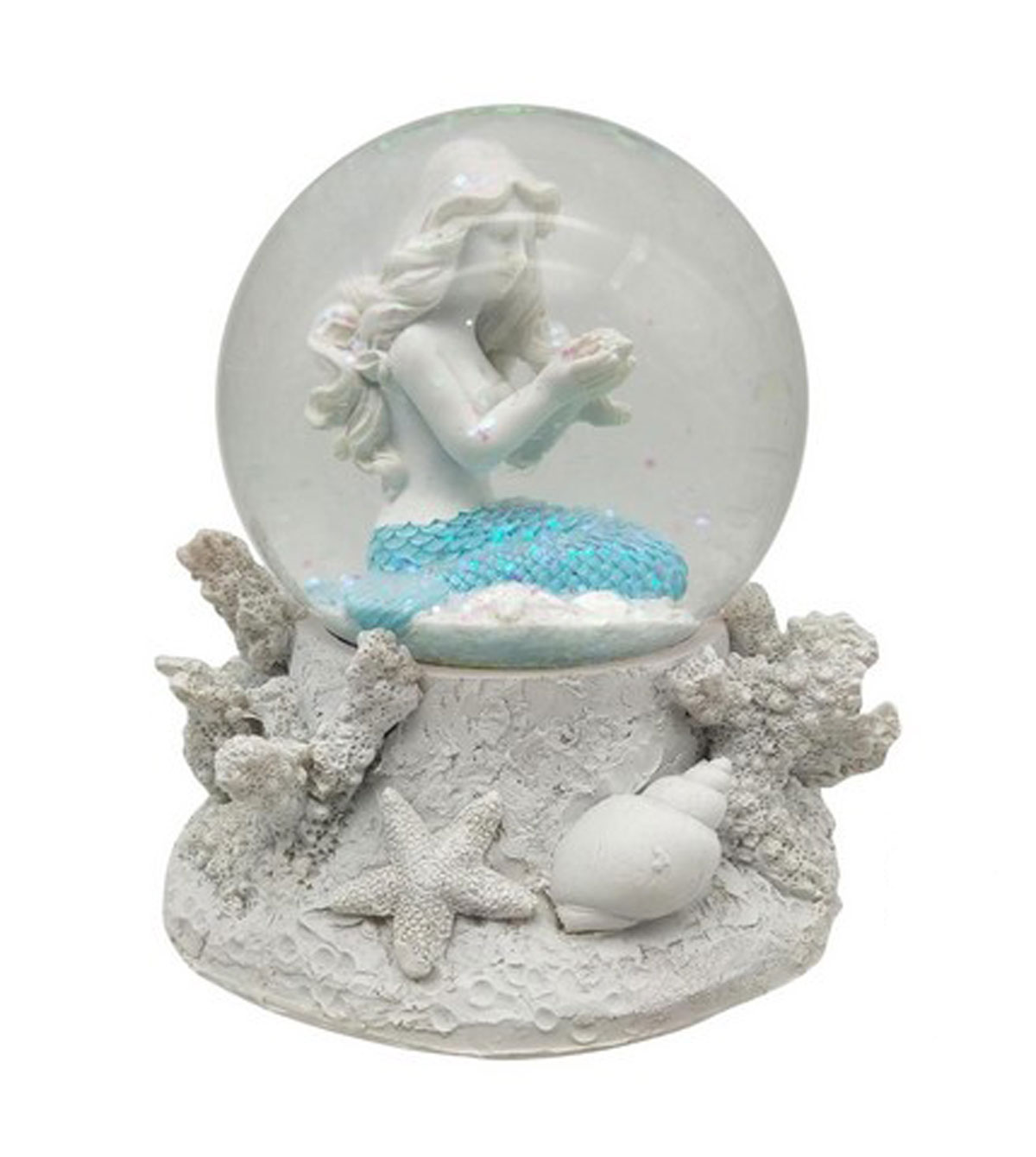 FT170 Mermaid Water Globe on Base - Image 1