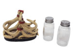 Antler Salt and Pepper Shakers Set with Caddy - Image 4