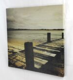 11" Half Pier Stretched Canvas Print - Hanging Wall Art - Image 2
