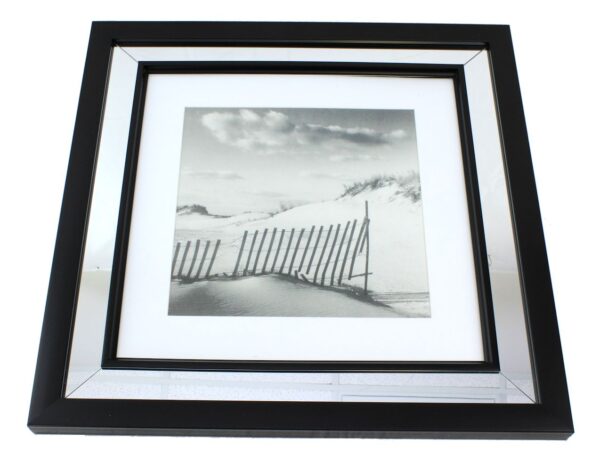 20" Mirror Framed Sand Dune Nature Print - Hanging Wall Art