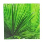 11" Canvas Leaf Print - Hanging Wall Decor