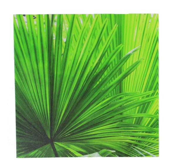 11" Canvas Leaf Print - Hanging Wall Decor