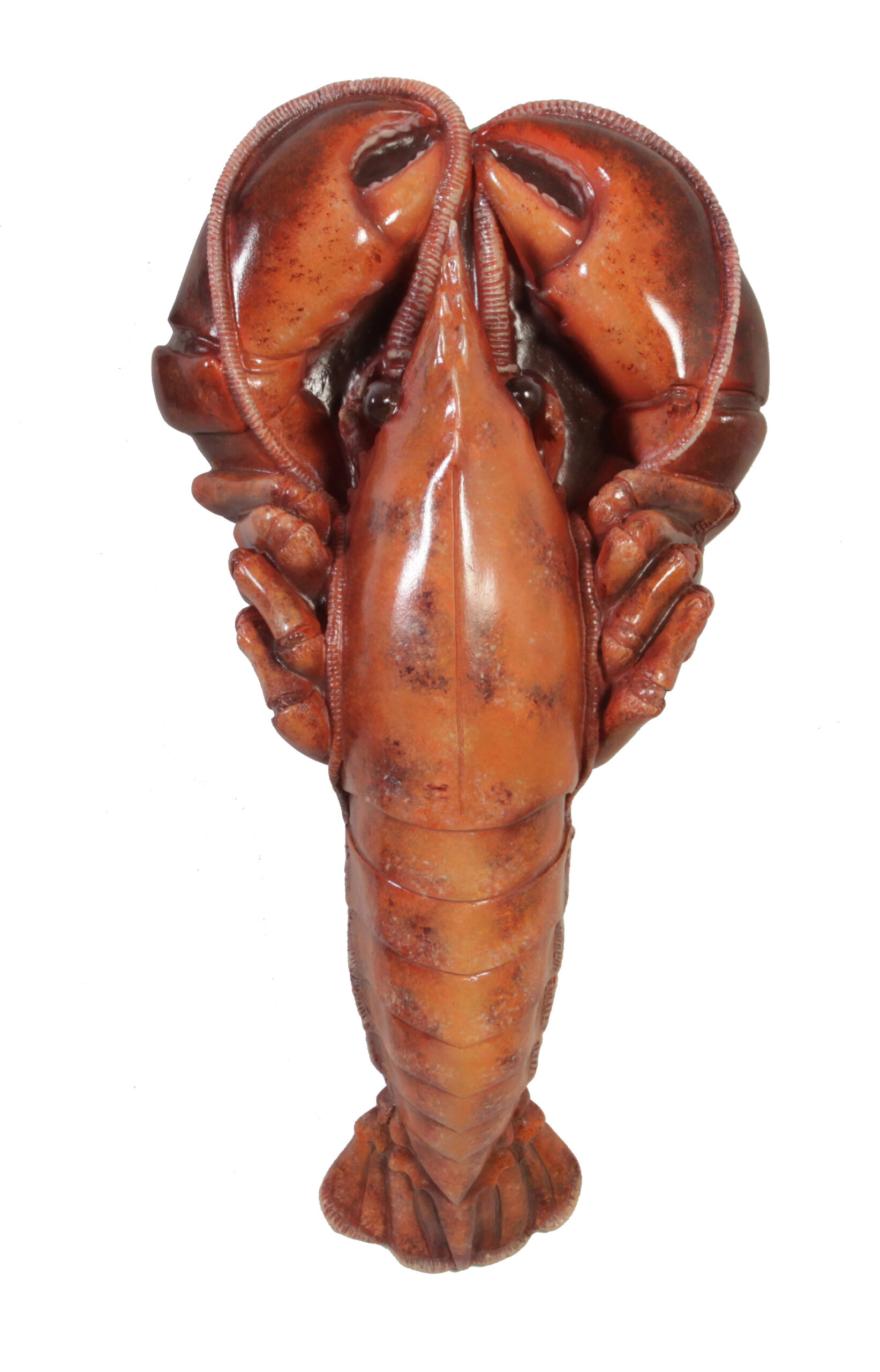 HX014-large-lobster-wall-decor-figure Lobster Sculpture for Wall Or Standing Display Realistic Painted Finish - Image 1