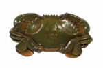 Large Crab Figure Realistic Decorative Sculpture 2 Ft Green - Image 3