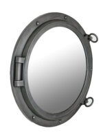 Porthole Replica Mirror Iron Finish 24 Inch - Image 2
