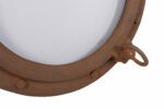 20” Rust Finish Porthole Window Non-Opening - Image 3