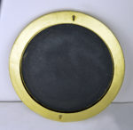 20" Gold Leaf Finish Wall Mount Porthole Mirror - Image 4