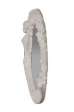 Mermaid Reef Mirror 26" Roman Stone Finish Wall Decor - Image 3