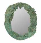 26" H Shipwreck Finish Wall Mount Mermaid Mirror