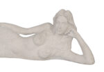 Dreamy The Lying Mermaid Large Sculpture Roman Stone Finish - Image 3