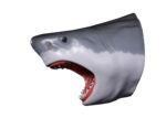 X Large Great White Shark's Head 30"L Wall Mount Figure - Image 3