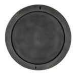 12” Gold Leaf Finish Wall Mount Porthole Mirror - Image 5