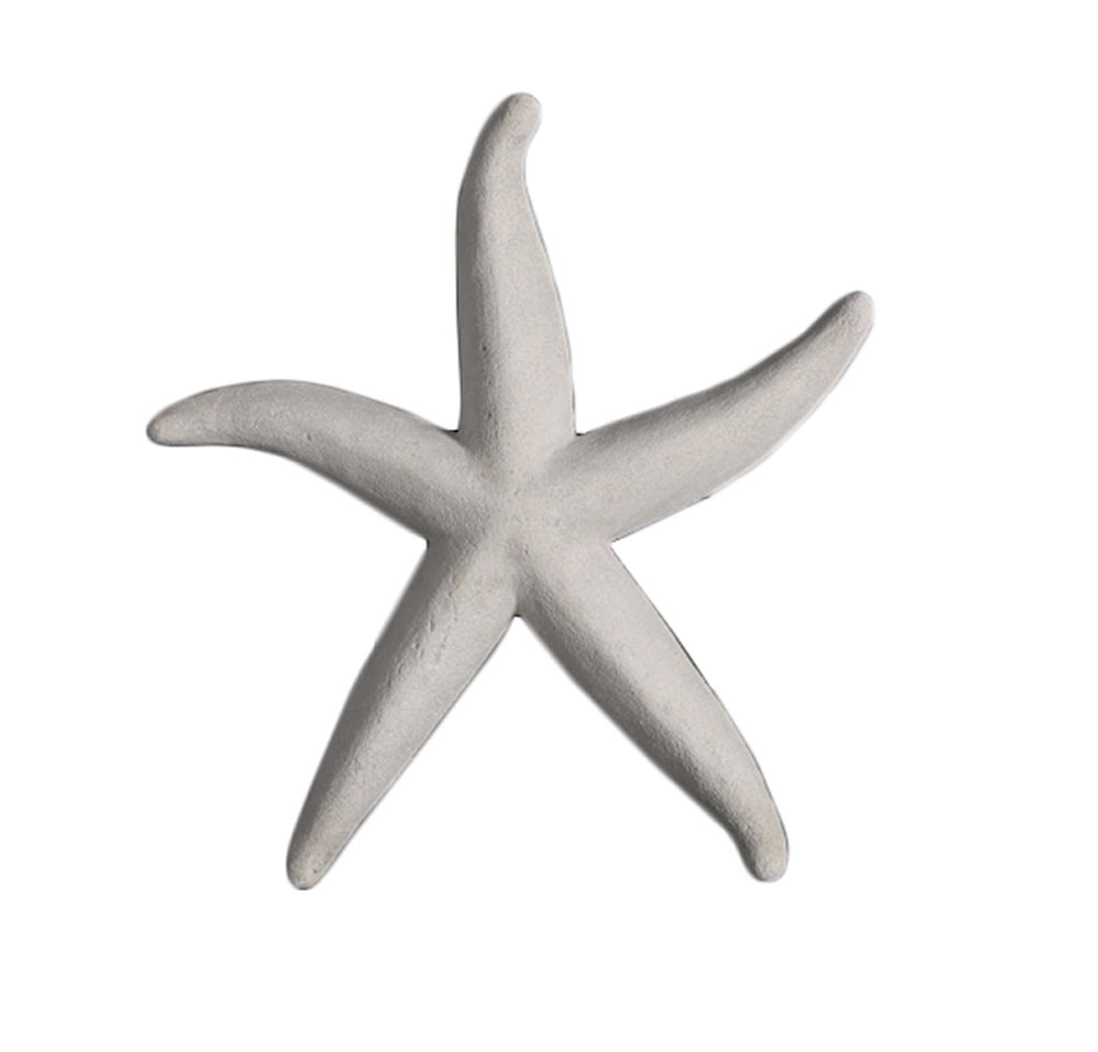 HX256-1 Starfish Figure Roman Stone Finish Medium 15.5” Wall Decor - Image 1