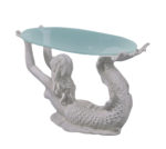 Small Mermaid Table Roman Stone Finish - Image 2