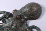 Awesome Octopus Large Wall Art Sculpture Figure Verde Bronze Finish 32 Inch - Image 3