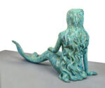 Nerissa by the Sea Large Sitting Siren Figure Shipwreck Statue - Image 4