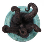 16" Under the Sea Octopus Shipwreck and Imperial Bronze Finish Wall Sculpture