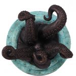 16" Under the Sea Octopus Shipwreck and Imperial Bronze Finish Wall Sculpture