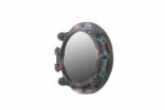 Antique Porthole Mirror Replica Verde Bronze Finish - Image 4