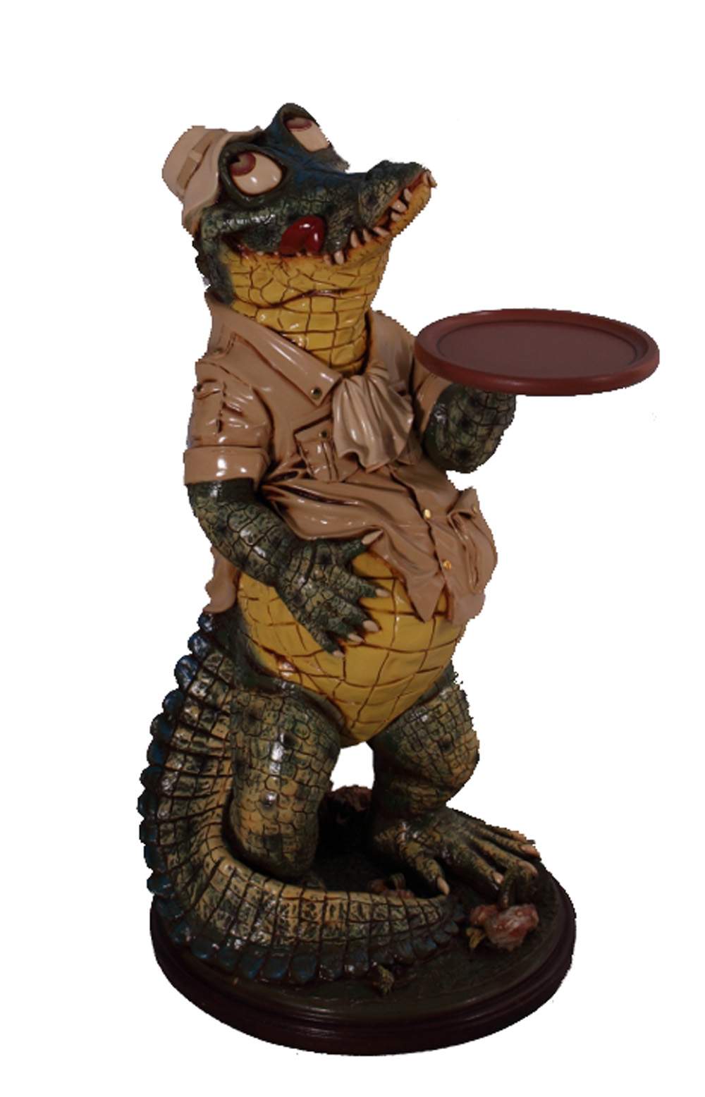 HX355-3-foot-crocodile-butler-large-figure 38"h Crocodile Butler - Image 1