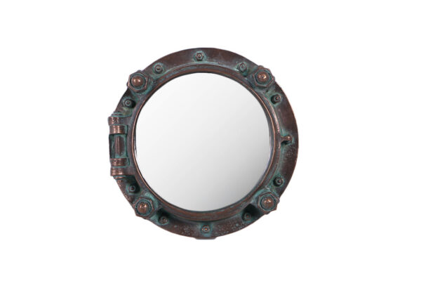 16" Porthole Window Replica Verde Bronze Finish 16"D